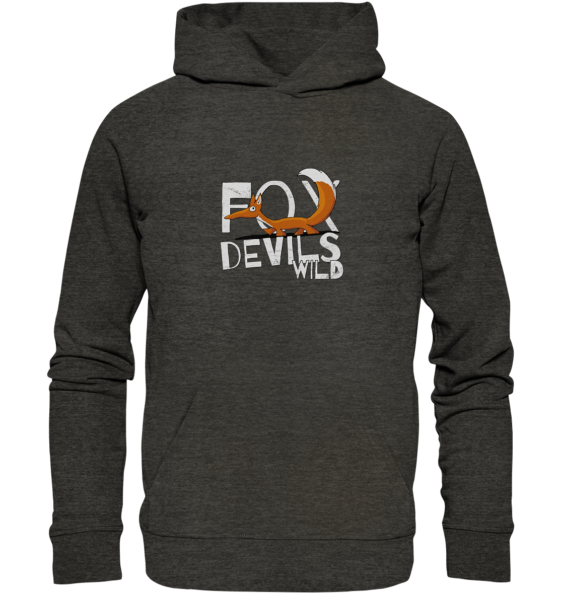 Fox-Devils-Wild Fuchs - Organic Hoodie