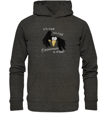 I’m Fine Rabe | Alles Gut Krähe - Organic Hoodie