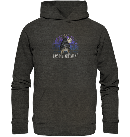 Lass mal abhängen Fledermaus - Organic Hoodie