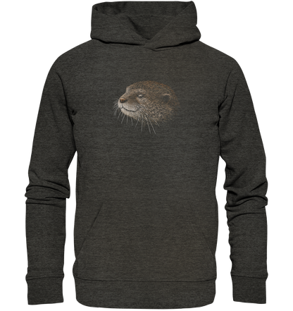Otter Bleistift Zeichnung KritzelKunst - Organic Hoodie
