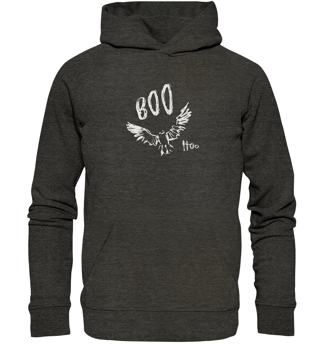 Boo Hoo! Fliegende Eule  - Organic Hoodie