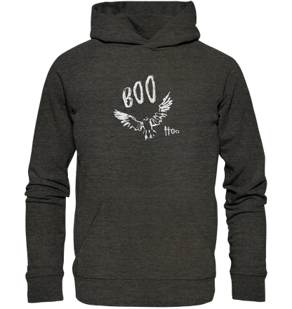 Boo Hoo! Fliegende Eule  - Organic Hoodie
