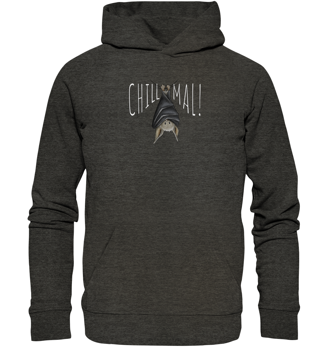 Chill Mal gemütliche Fledermaus - Organic Hoodie