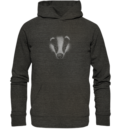 Kritzel-Kunst Dachs Illustration - Organic Hoodie