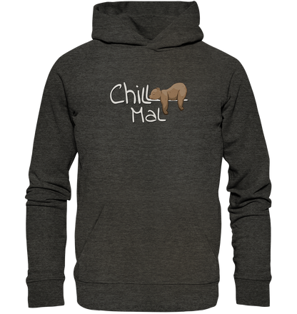 Chill Mal schläfriger Braunbär - Organic Hoodie