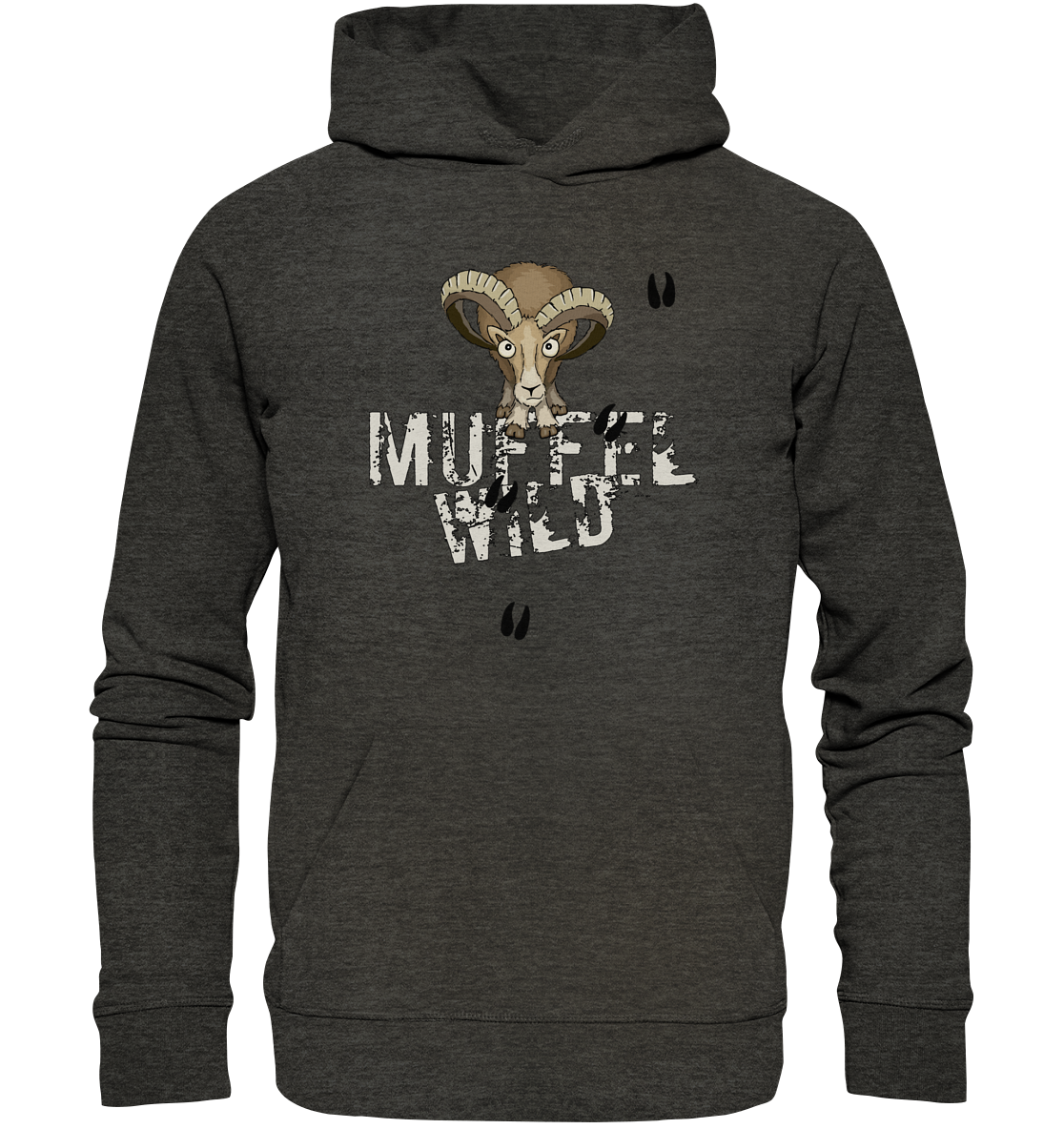 Muffel Wild Mufflon - Organic Hoodie