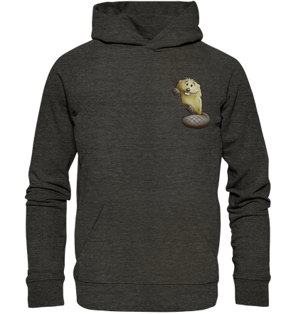 Lustiger frecher Biber - Organic Hoodie