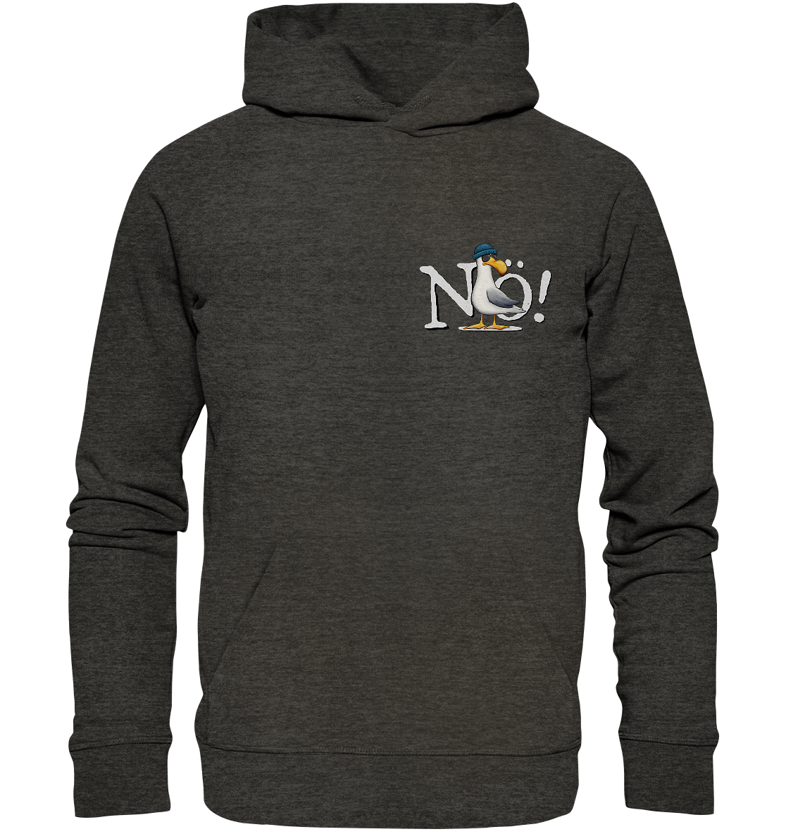 Nö Kein Bock Möwe - Organic Hoodie