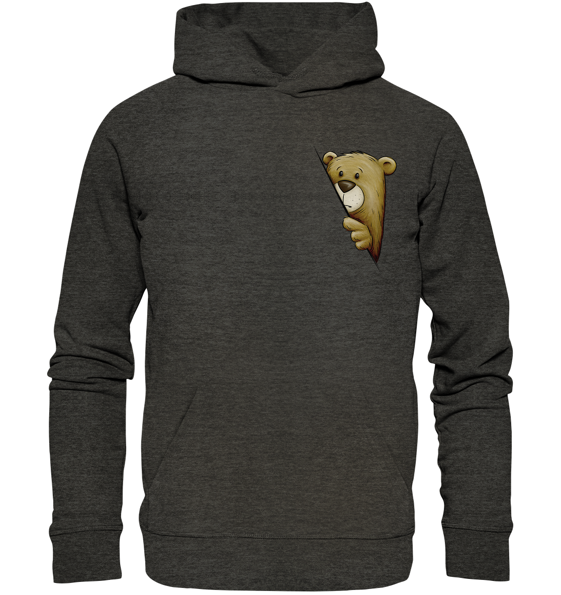 Funky Bär Illustration - Organic Hoodie