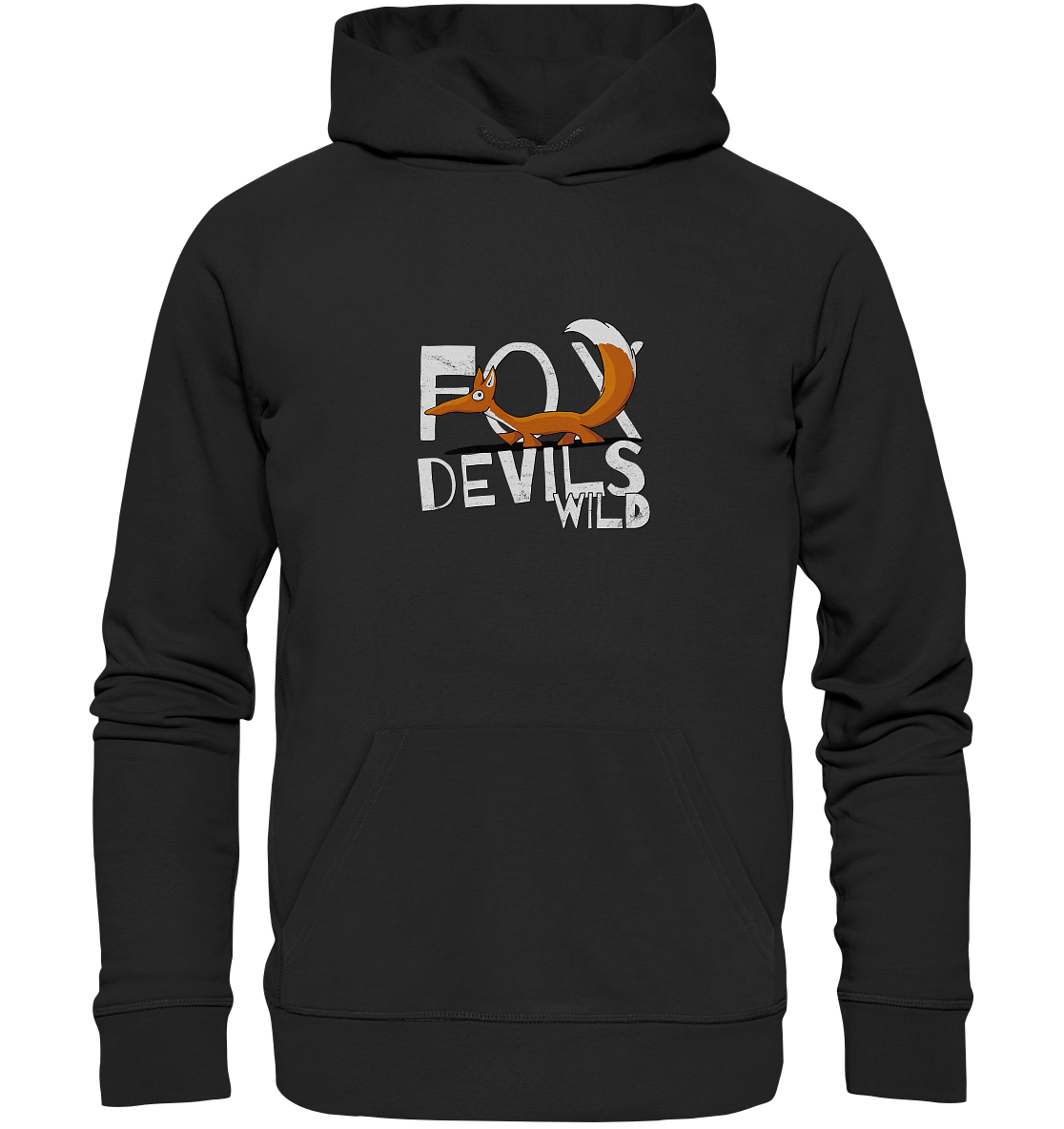 Fox-Devils-Wild Fuchs - Organic Hoodie