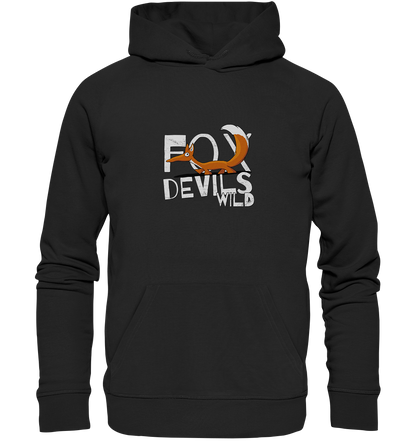Fox-Devils-Wild Fuchs - Organic Hoodie