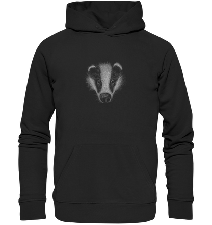 Kritzel-Kunst Dachs Illustration - Organic Hoodie