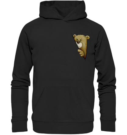 Funky Bär Illustration - Organic Hoodie