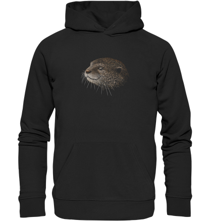 Otter Bleistift Zeichnung KritzelKunst - Organic Hoodie