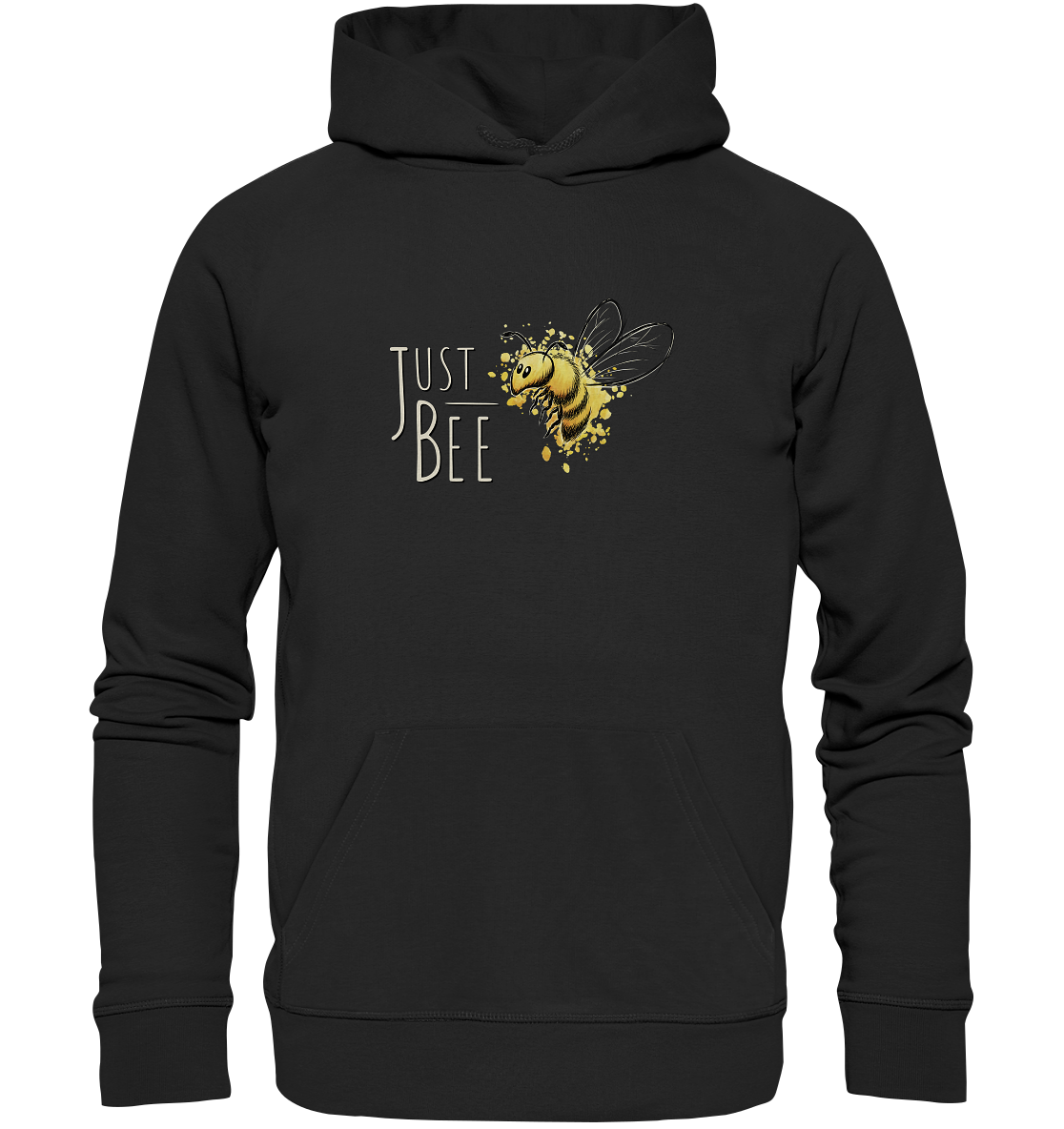 Just Bee, kleine Honig-Biene - Organic Hoodie