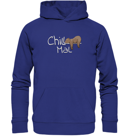 Chill Mal schläfriger Braunbär - Organic Hoodie