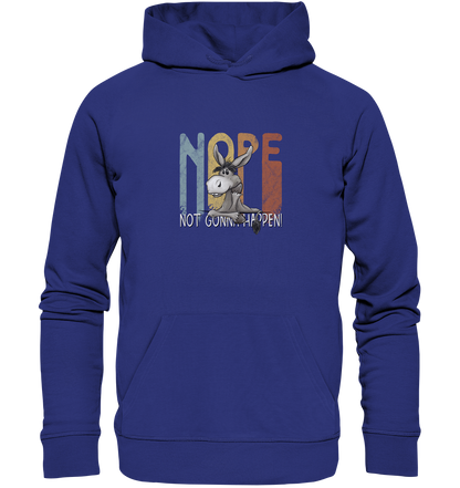 Nope | bockiger Esel - Organic Hoodie