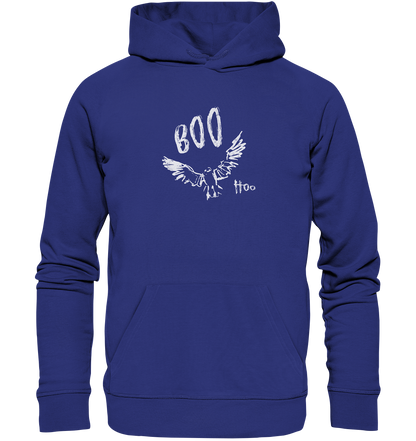 Boo Hoo! Fliegende Eule  - Organic Hoodie