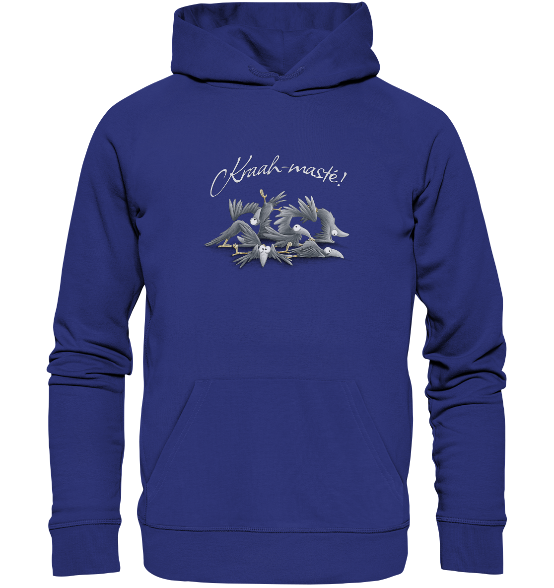Kraah-masté! Yoga Raben Krähen - Organic Hoodie
