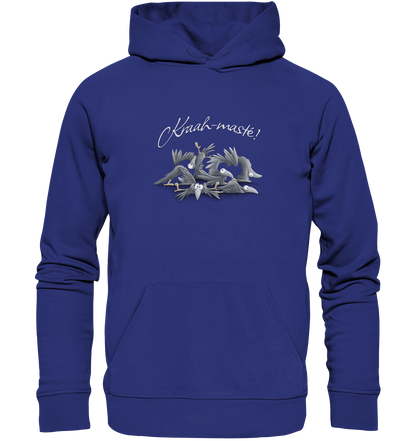 Kraah-masté! Yoga Raben Krähen - Organic Hoodie