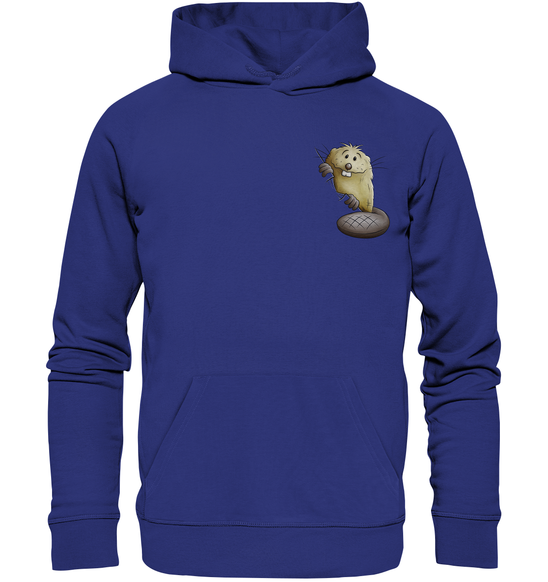 Lustiger frecher Biber - Organic Hoodie