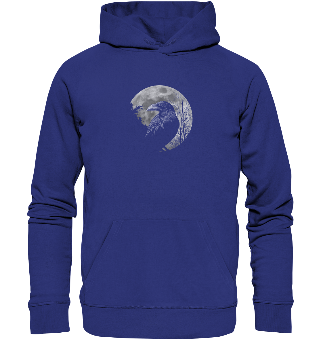 Vollmond-Rabe - Organic Hoodie