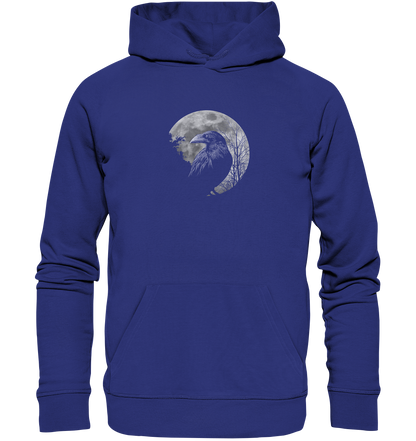 Vollmond-Rabe - Organic Hoodie
