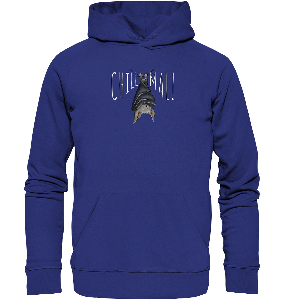 Chill Mal gemütliche Fledermaus - Organic Hoodie