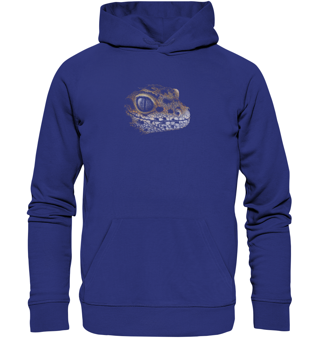 Leopard Gecko Skizze Kritzelkunst - Organic Hoodie