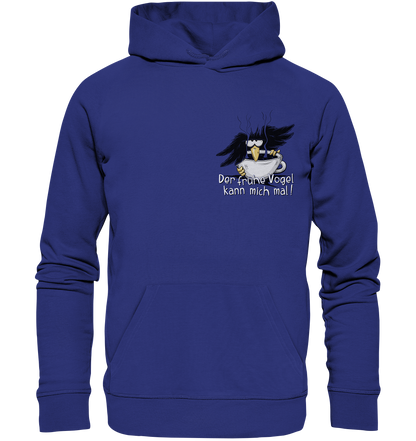 Der frühe Vogel kann mich mal | Kaffee Rabe - Organic Hoodie