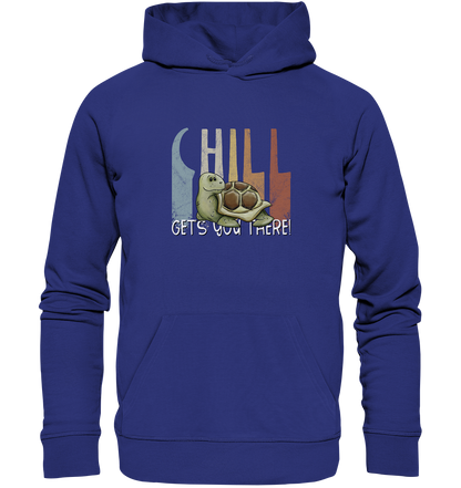 Gechillt gemütliche Schildkröte - Organic Hoodie