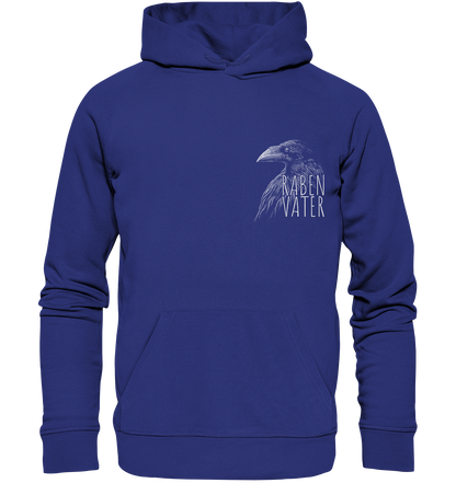 Rabenvater schwarzer Rabe Krähe - Organic Hoodie