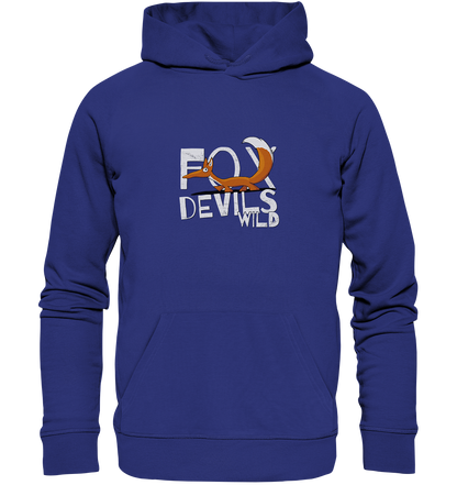 Fox-Devils-Wild Fuchs - Organic Hoodie