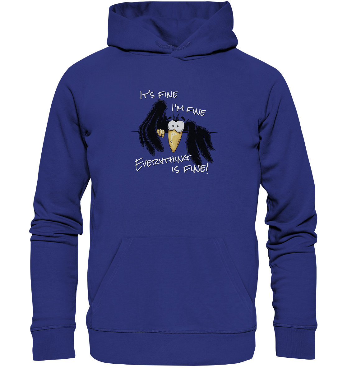 I’m Fine Rabe | Alles Gut Krähe - Organic Hoodie