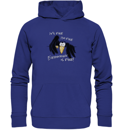 I’m Fine Rabe | Alles Gut Krähe - Organic Hoodie
