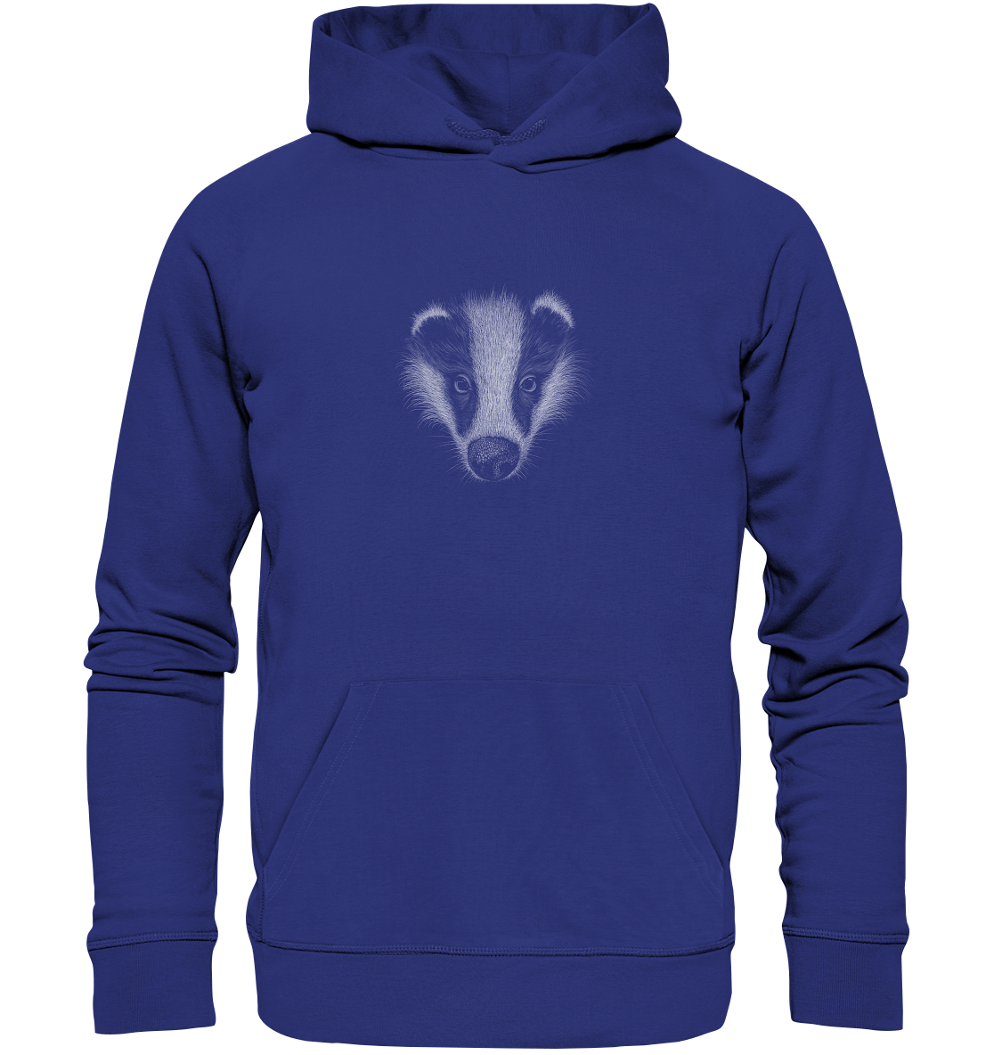 Kritzel-Kunst Dachs Illustration - Organic Hoodie