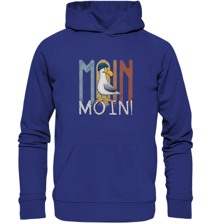 Moin Moin norddeutsche Möwe - Organic Hoodie