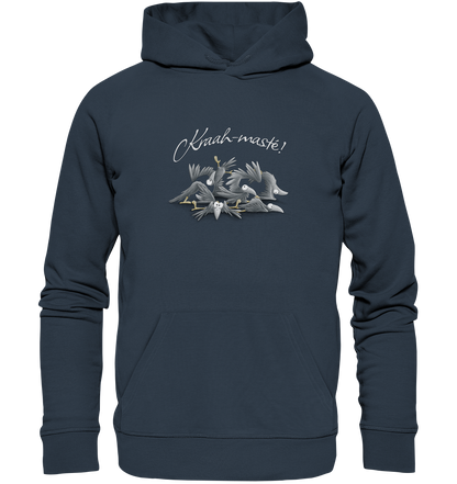 Kraah-masté! Yoga Raben Krähen - Organic Hoodie