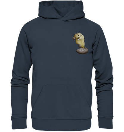 Lustiger frecher Biber - Organic Hoodie