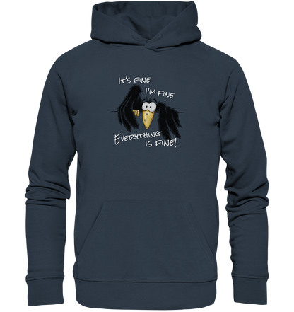 I’m Fine Rabe | Alles Gut Krähe - Organic Hoodie