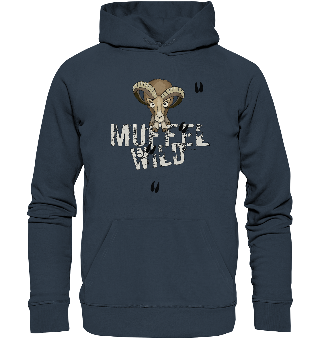 Muffel Wild Mufflon - Organic Hoodie