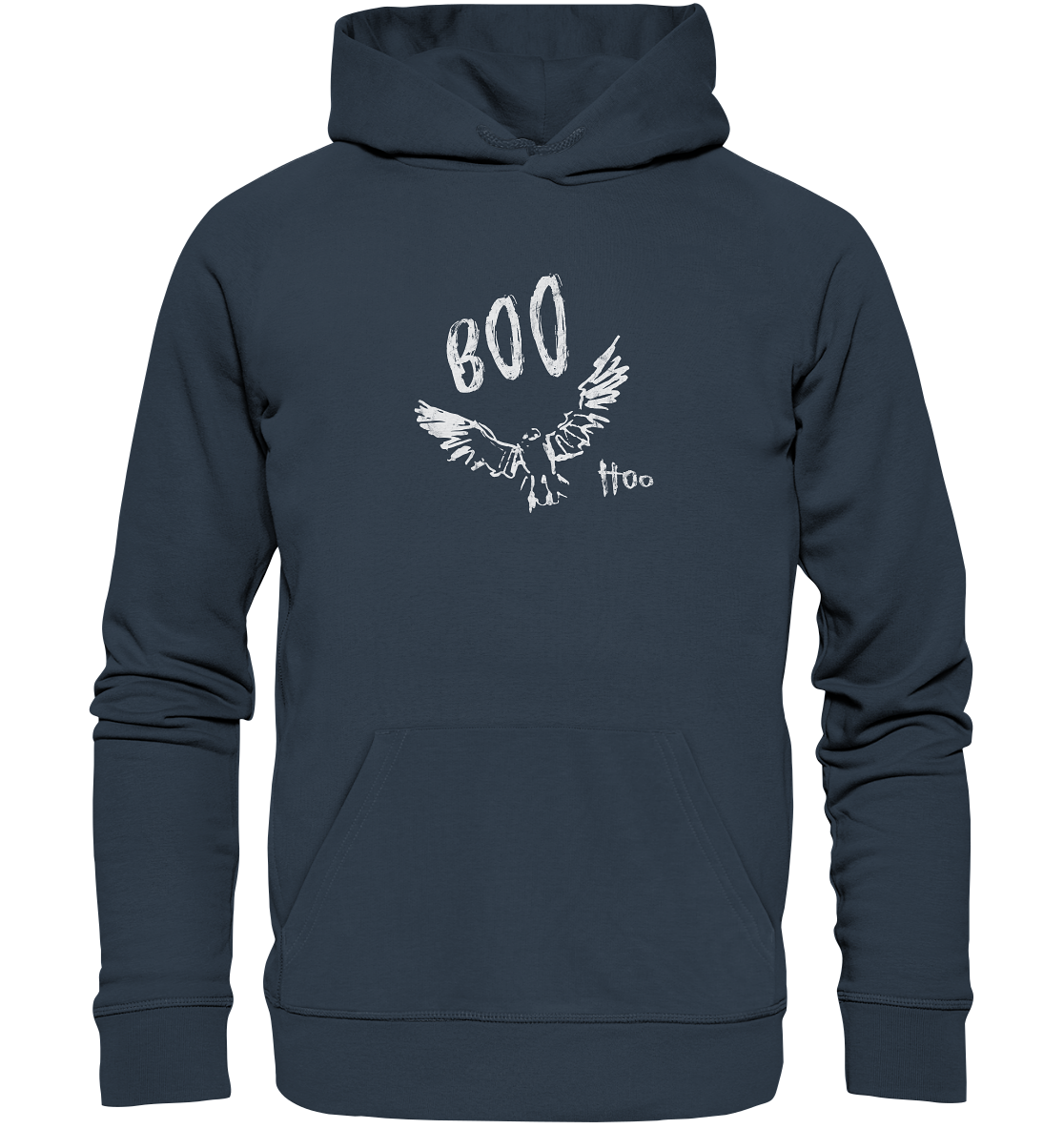 Boo Hoo! Fliegende Eule  - Organic Hoodie