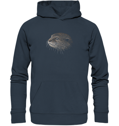 Otter Bleistift Zeichnung KritzelKunst - Organic Hoodie