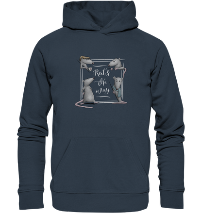 Rat’s The Way Kaffeehaus Ratten - Organic Hoodie