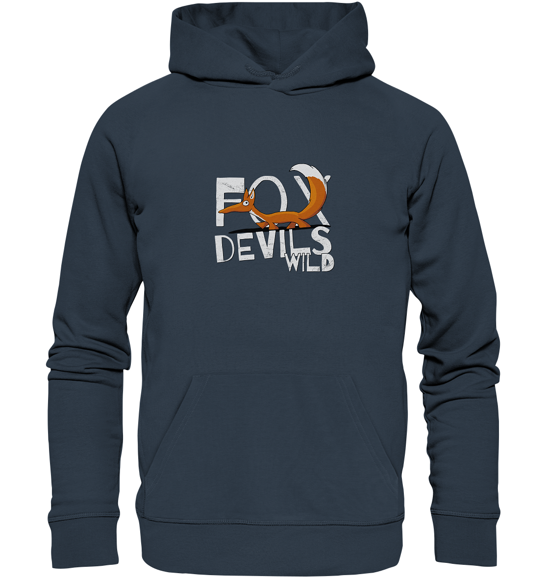 Fox-Devils-Wild Fuchs - Organic Hoodie