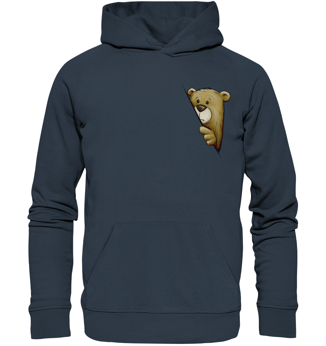 Funky Bär Illustration - Organic Hoodie