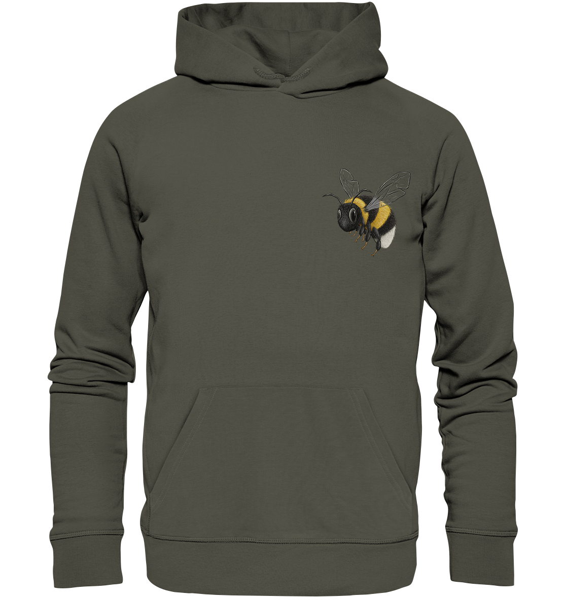 Kleine brummige Hummel - Organic Hoodie