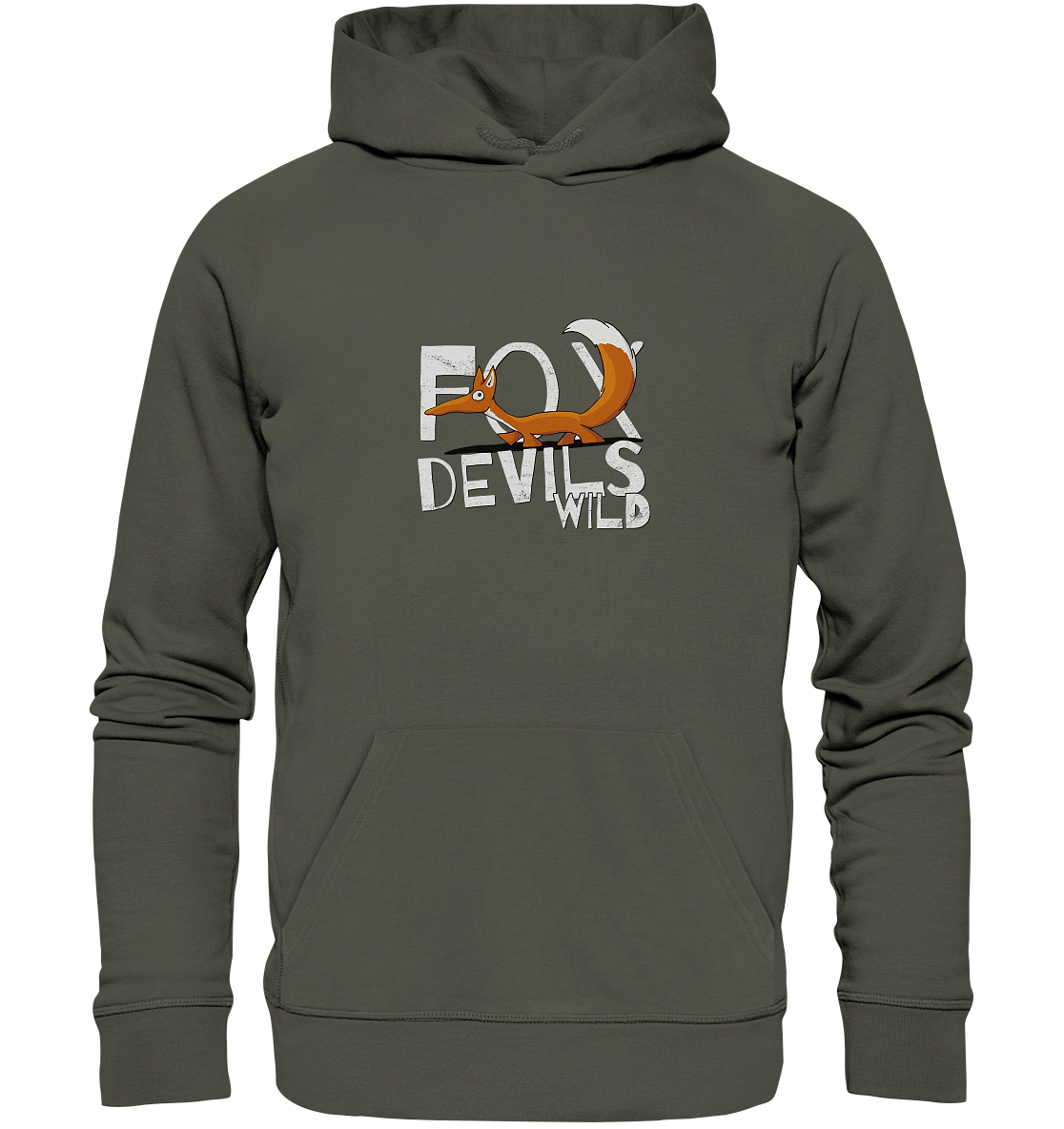 Fox-Devils-Wild Fuchs - Organic Hoodie