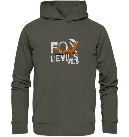 Fox-Devils-Wild Fuchs - Organic Hoodie