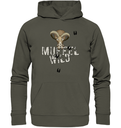 Muffel Wild Mufflon - Organic Hoodie